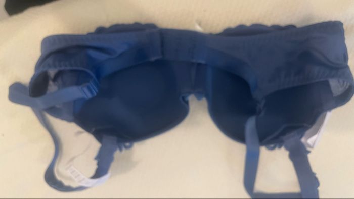 Soutien gorge simone perele  bleu 85d - photo numéro 2