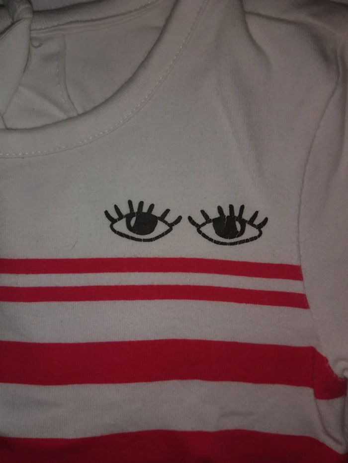 Lot de 4 t-shirts manches longues - T 18m - photo numéro 3