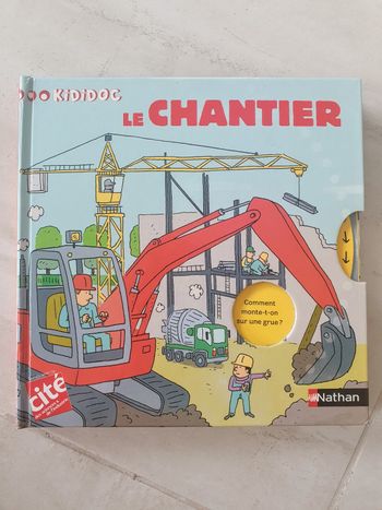 Livre Le chantier Kididoc 22 Nathan