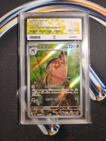 Carte Pokémon Japonaise Prismillon AR (107/106) sv8 - Super Electric Breaker - Pure Grading 10