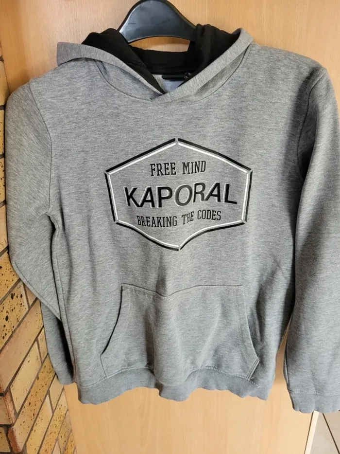 Sweat garçon à capuche Kaporal