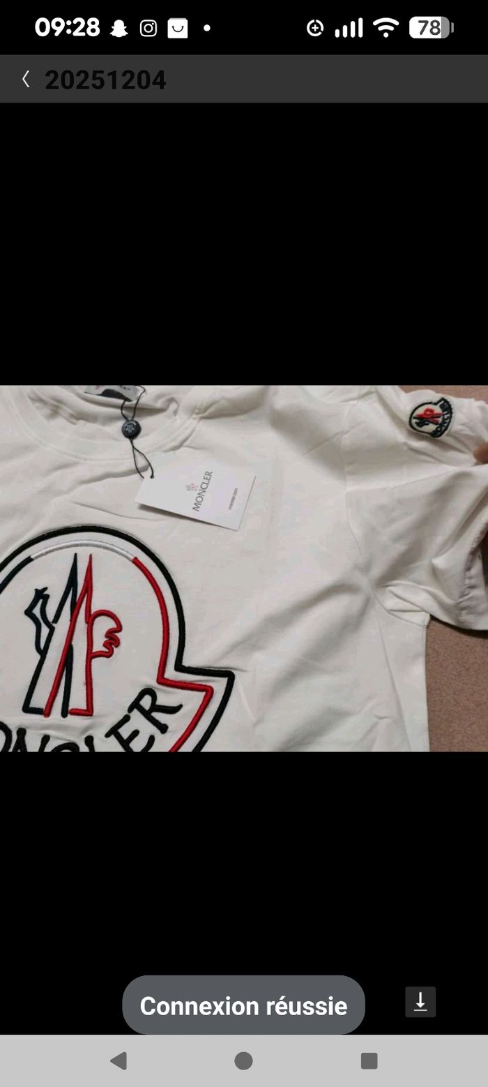 T-shirt moncler - photo numéro 4