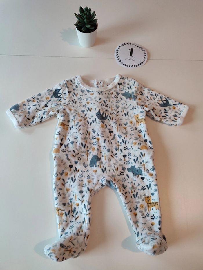 Lot de 2 Pyjamas Vertbaudet - 1 Mois (54 cm) - photo numéro 3