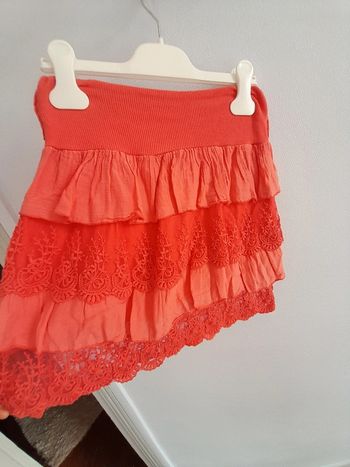 Jolie petite jupe Corail t1