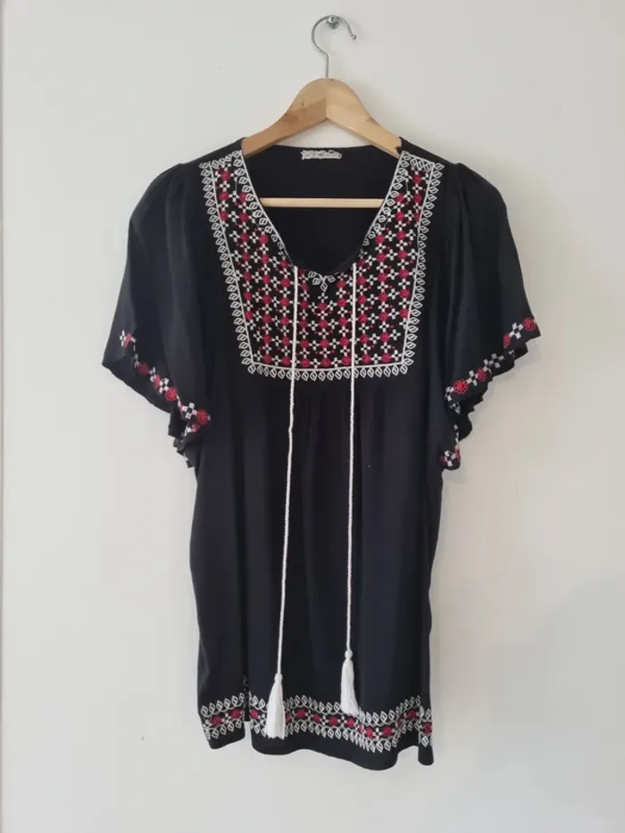Blouse manches courtes