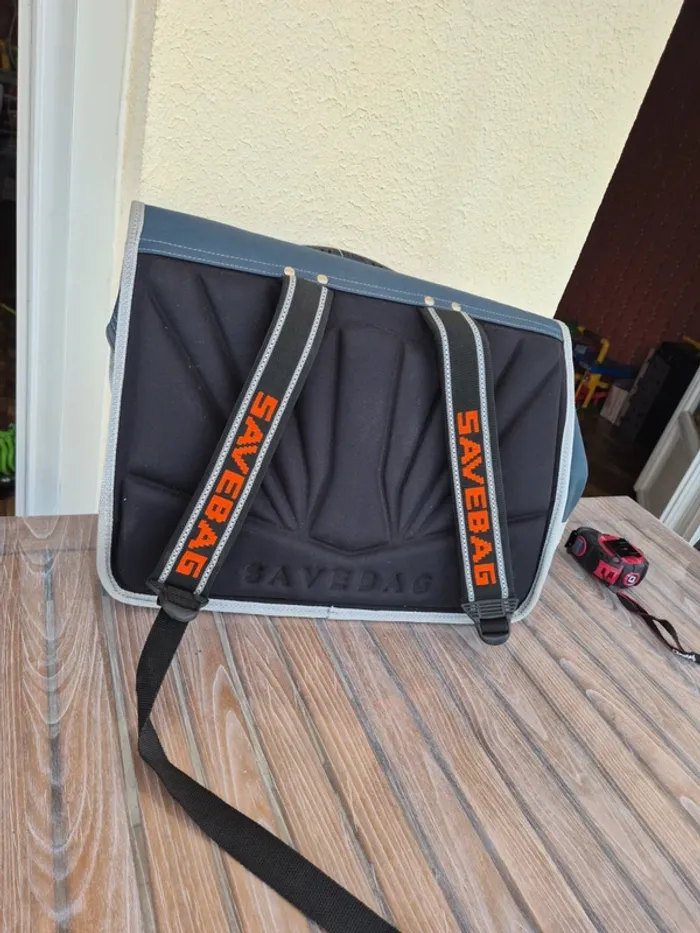 Lee cooper cartable et trousse vert foncé neuf - photo numéro 3