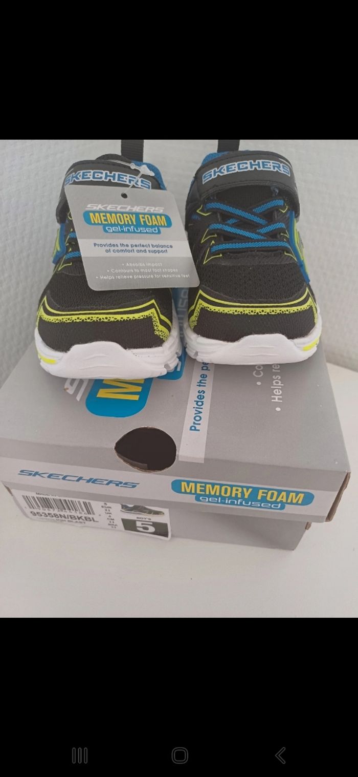 Basket garçon skechers - photo numéro 5