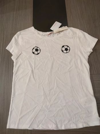 T-shirt Camaïeu (neuf, blanc), S / 36 / 8