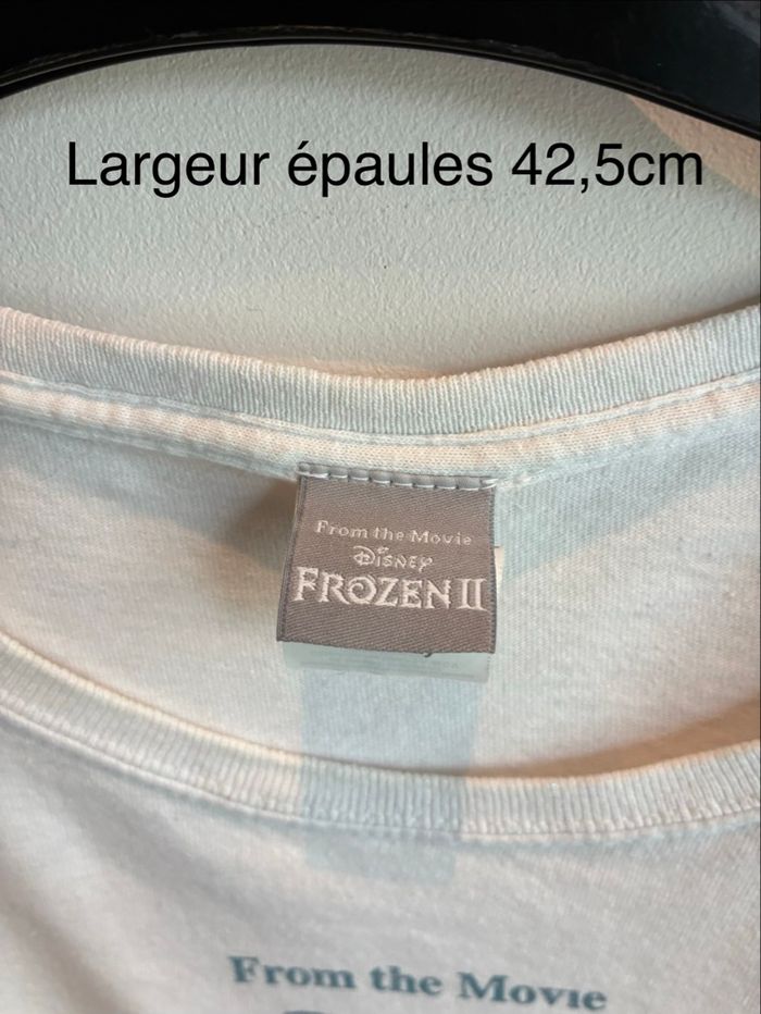 T-shirt Disney la reine des neiges - photo numéro 2