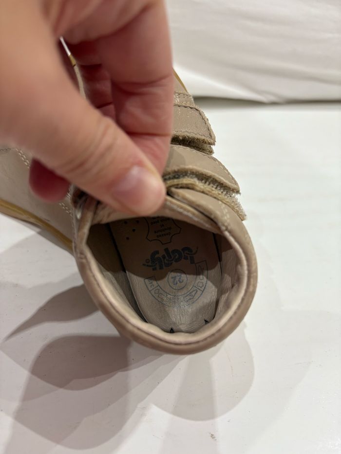 Bottillons Bopy crème taille  22 - photo numéro 4