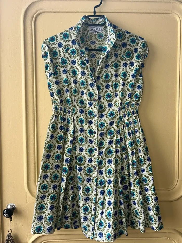 Chemise longue bohème Inde - photo numéro 2