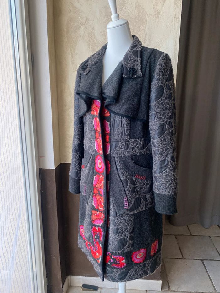 Manteau mi-long Fille des Sables 44 - photo numéro 5