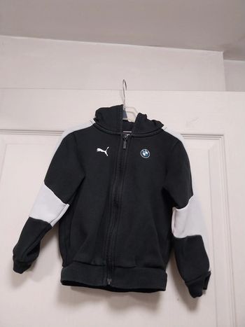 Gilet zippé bébé garçon 2 ans puma