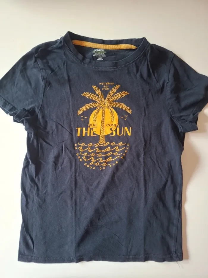 Tee shirt manches courtes garcon