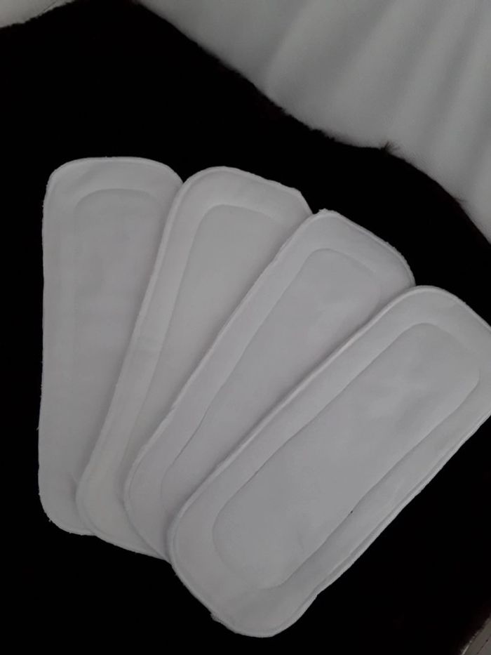 Inserts  blancs  neufs  pour couches  lavables