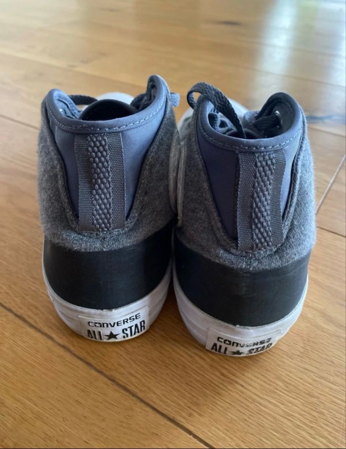 Converse grise hiver 41 - très bon état