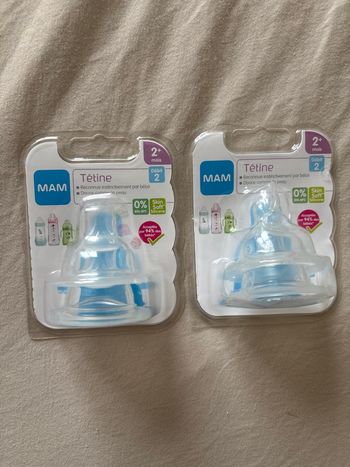 Tétines MAM débit 2