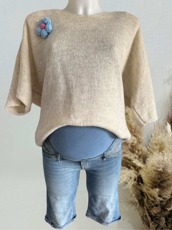 Joli short jeans femme grossesse maternité T36 H&M mama