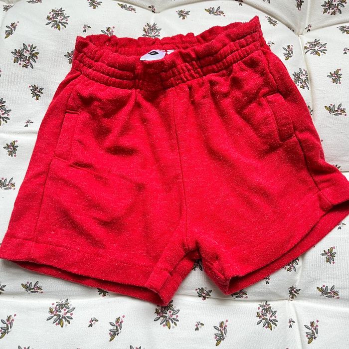 Short rouge 18 mois Z