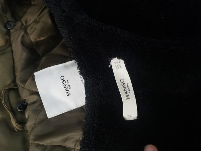 Manteau mango kaki m - photo numéro 8