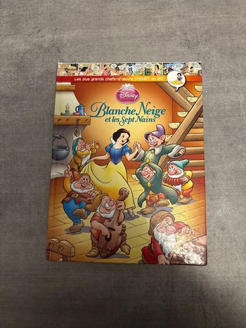 Livre Disney, bande dessinée, Blanche-Neige et sept nains