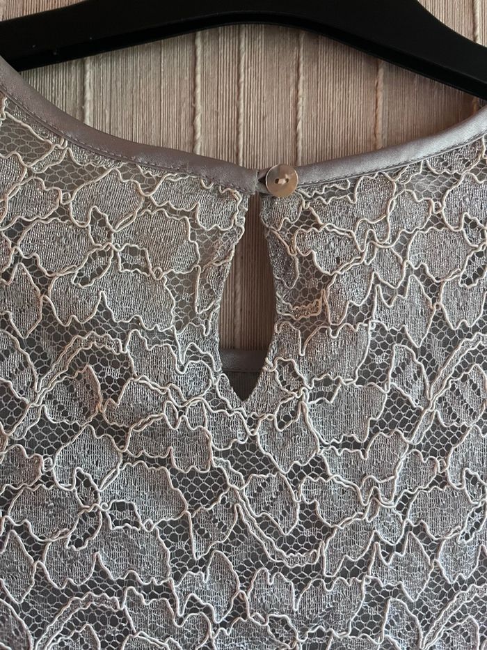 Tee-shirt dentelle taille 40/42 - photo numéro 7
