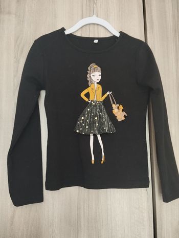T-shirt manches longues - 6 ans 🎀