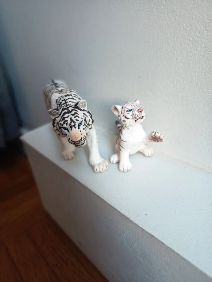 famille tigre blanc schleich
