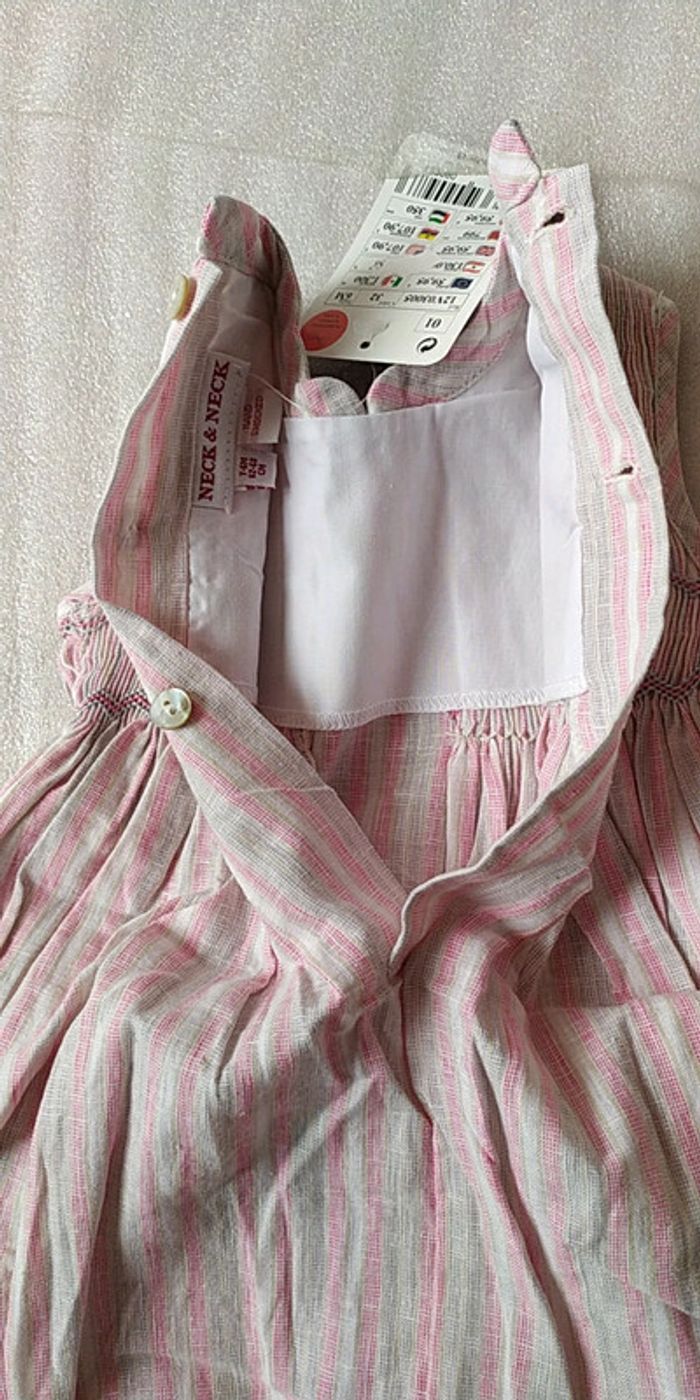 Grenouillère bébé 6mois Neck&Neck neuf - photo numéro 3