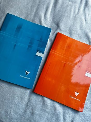 Deux. Cahiers 96 pages.