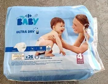 Couches jetables x26