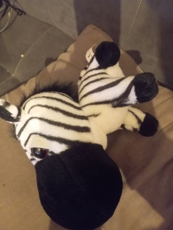Peluche zèbre - photo numéro 3