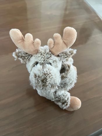 Peluche Caribou marron Fizzy NEUVE