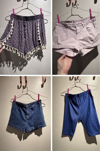 🌸 Lot de 4 shorts taille XS