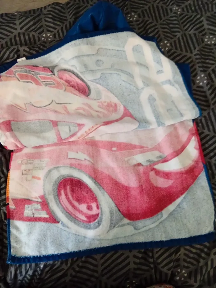 Poncho de bain cars - photo numéro 3