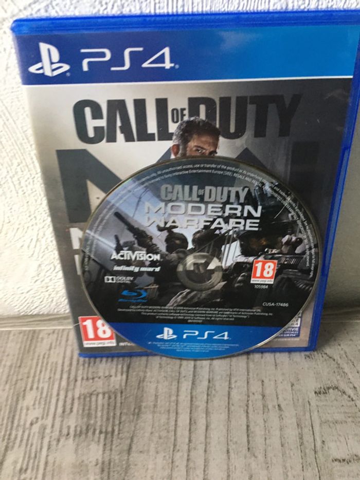 call of duty modern warfare PS4