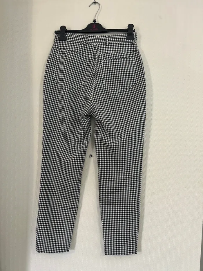 Pantalon à carreaux femme - photo numéro 2