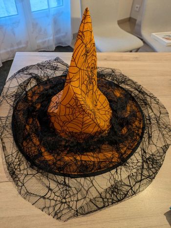 Chapeau sorcière halloween