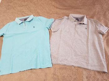 Lot de 2 polos homme.