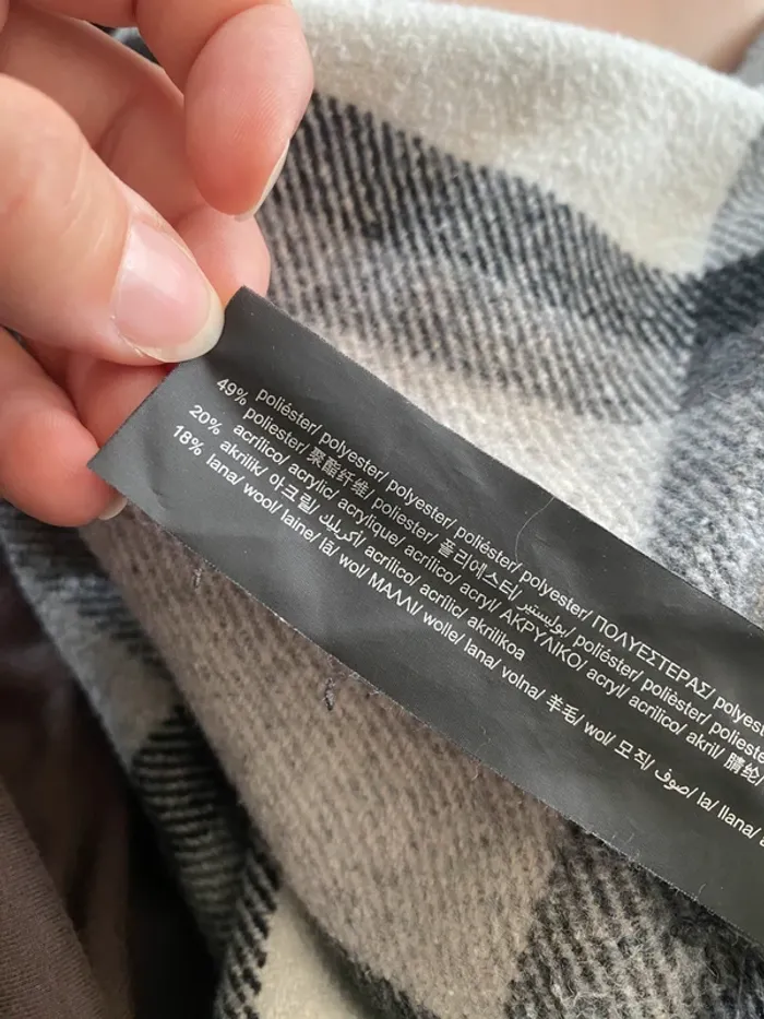 Surchemise épaisse à carreaux Pull & Bear M - photo numéro 7