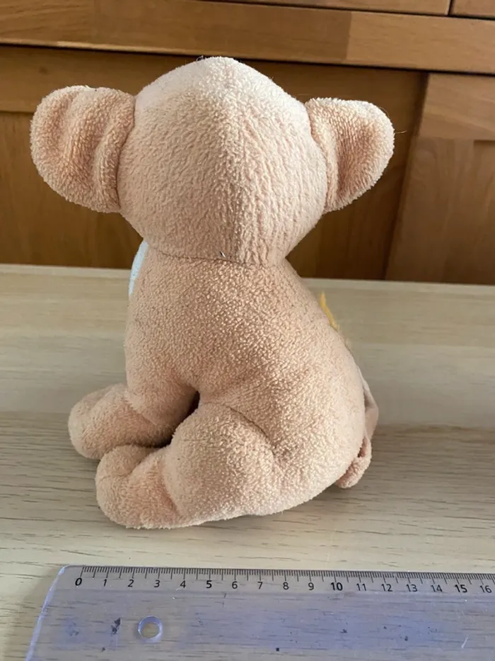 Peluches Disney roi lion King Simba Nala lionceau nez aimanté plush 1995 - photo numéro 5