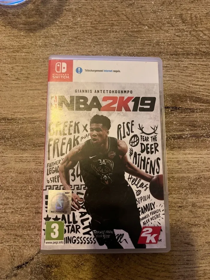 Jeu switch NBA 2K19