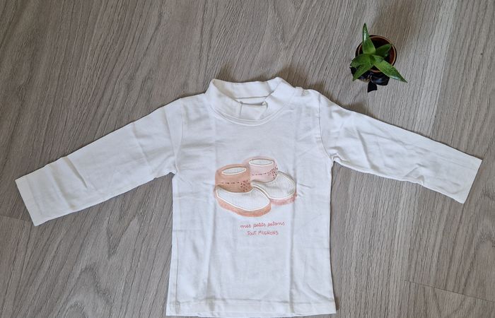 T-shirt manches longues 24 mois - Neuf (juste lavé)