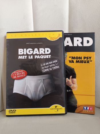 Lot Dvd " Jean Marie Bigard "