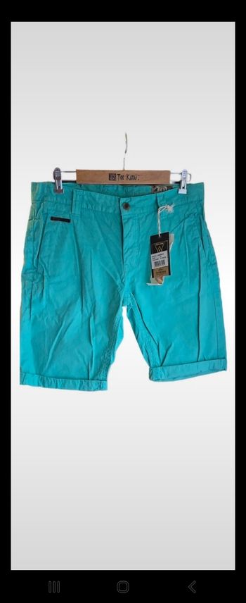 Short homme biaggio vert T.44