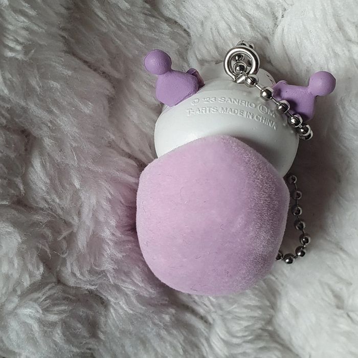 Strap porte clé charm figurine rare sanrio japon gasha kuromi - photo numéro 3