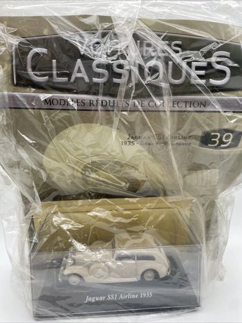 Jaguar SS1 Airlane (1935) N°39 1/43 Altaya