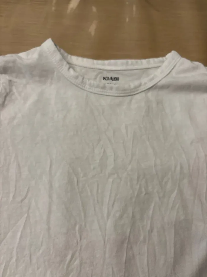 T-shirt blanc 10 ans kiabi - photo numéro 2