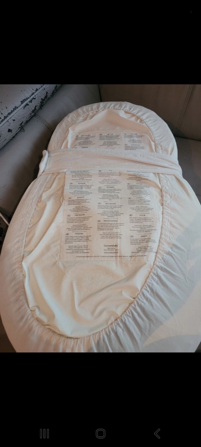 Cocoon baby avec son boudin anticollique - photo numéro 3