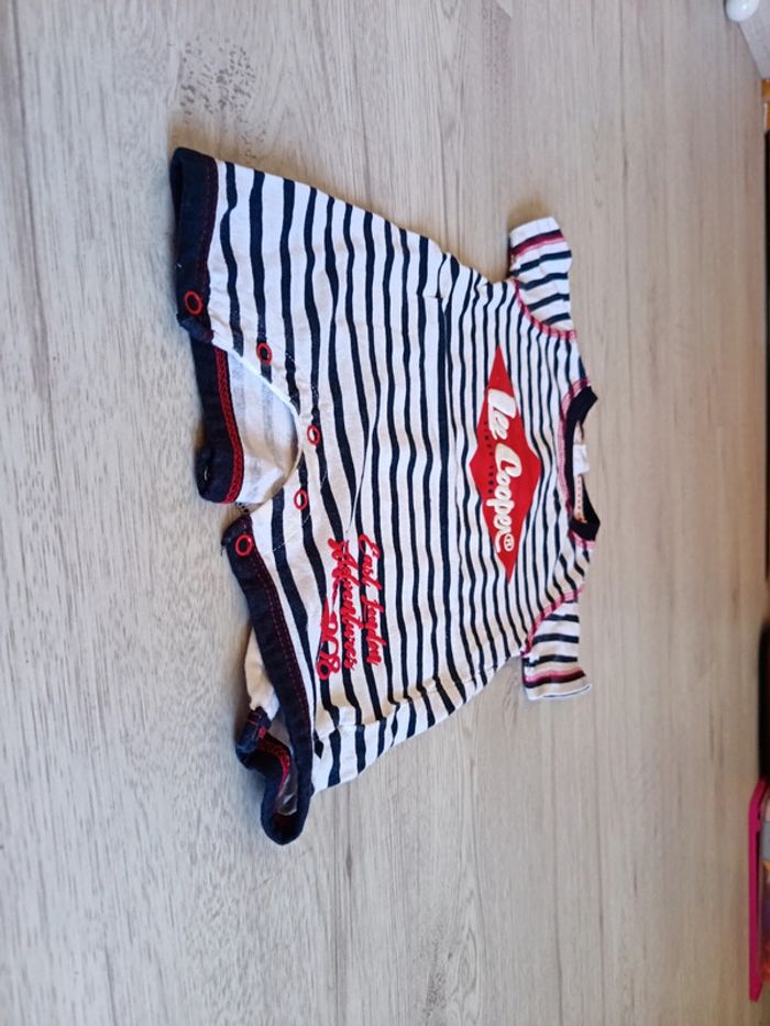 Combishort 3 mois Lee cooper bébé combi short été 62 cm - photo numéro 4